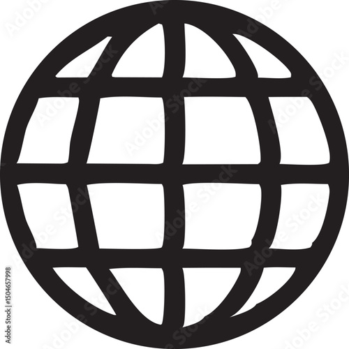 world web icon www earth globe icons. website icon for contact icons vector