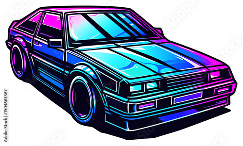 vector illustration of a car