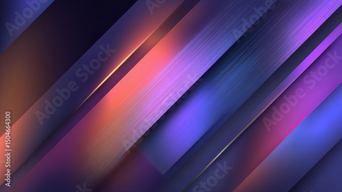 Abstract Diagonal Gradient Background Modern Purple Blue Pink Orange Lines Texture Design Digital Art Graphic Illustration for Website Banner Presentation Wallpaper Template Dark  