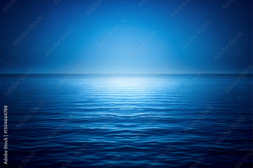 Fototapeta premium Solid Deep Blue Background