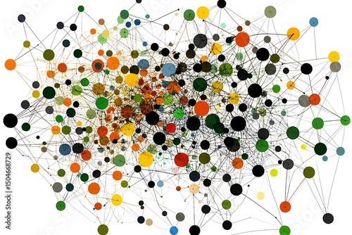 Visualizing Complex Networks A Colorful Node-Link Diagram