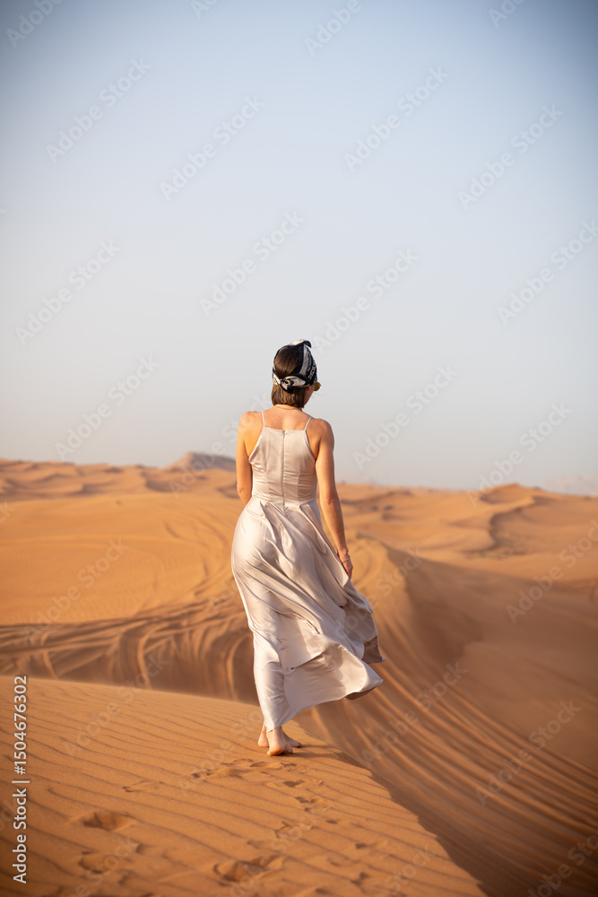 custom made wallpaper toronto digitalBeautiful girls in a beautiful flowing dress in desert condition