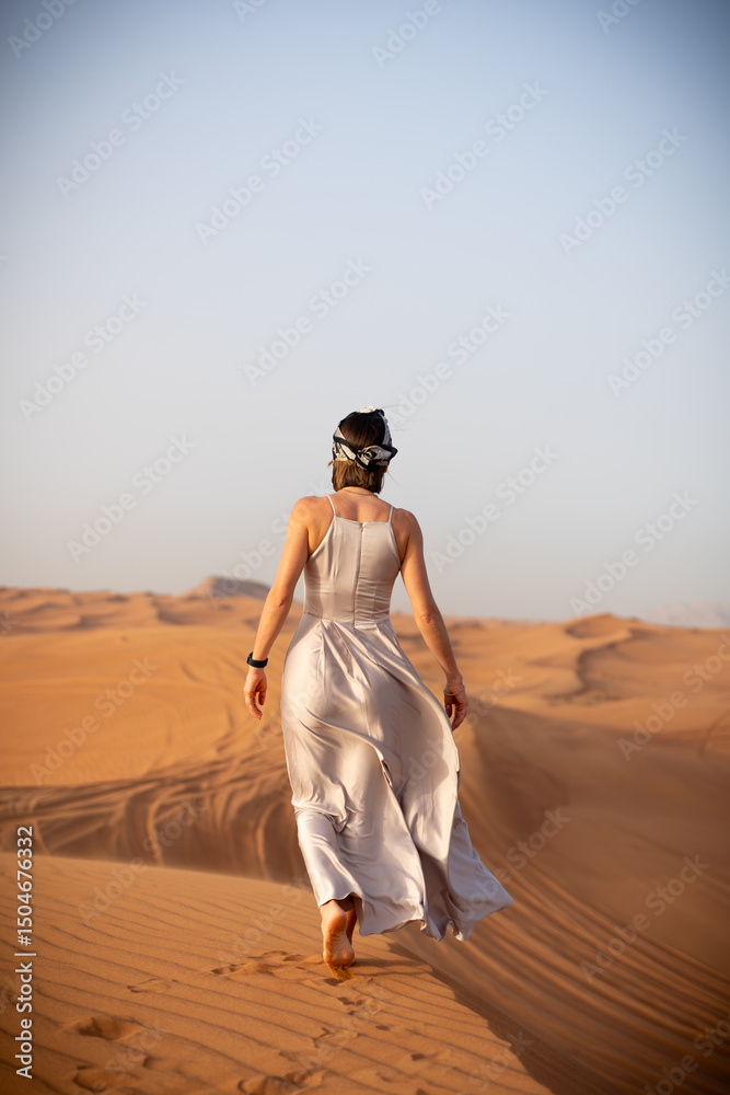 custom made wallpaper toronto digitalBeautiful girls in a beautiful flowing dress in desert condition