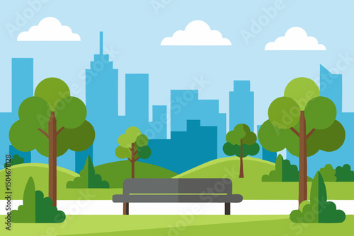 bench in park