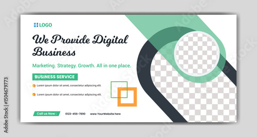 We Provide Digital Business. best social media banner.
