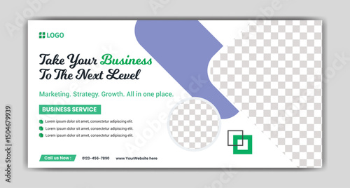 Take Your Business to the Next Level. Business banner.