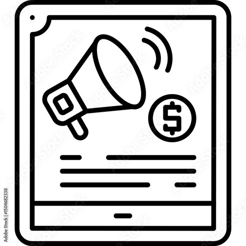 Advertisement Icon