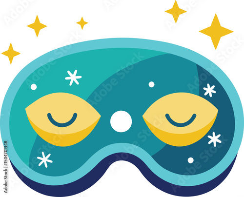 Sleep Mask Stars Dreams Night Rest Relaxation