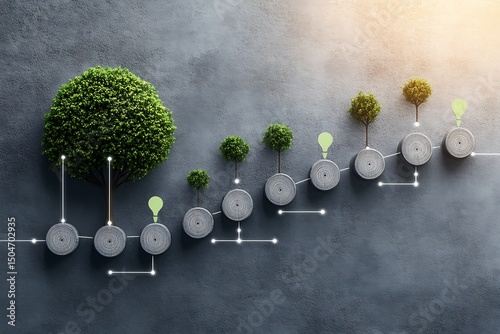 Sustainable Growth  Visualizing the Journey from Seed to Success