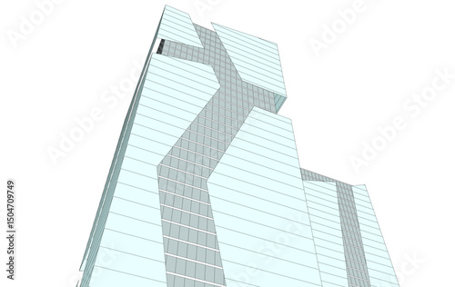 modern office buildings