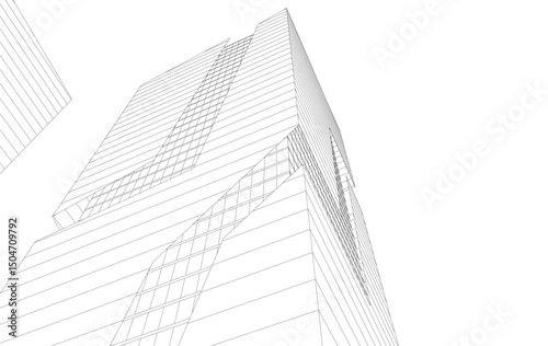 modern office buildings