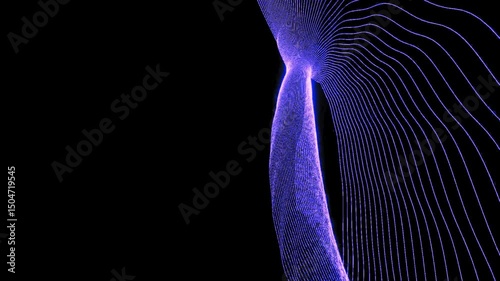 abstract blue background with reflection
