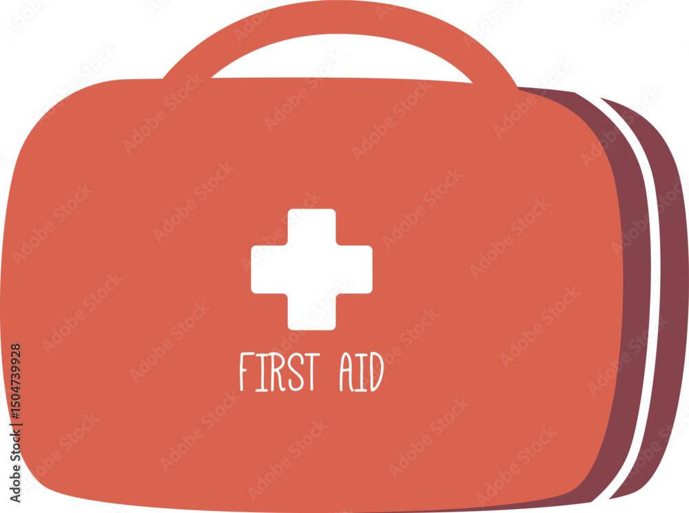 Fototapeta premium First aid kit medical bag