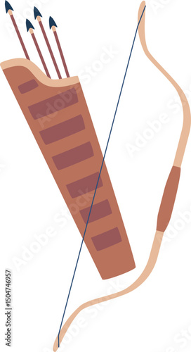Bow and quiver of arrows