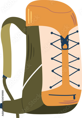 Touristic backpack alpinist luggage bag