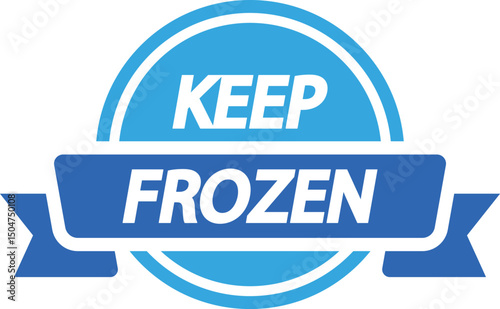 Keep frozen label storage recommendation