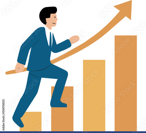 Flat Illustration Business 5.eps