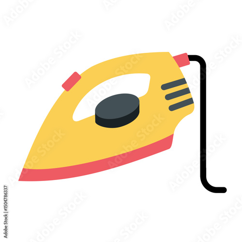 electric iron icon