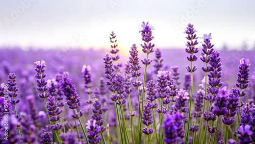 Lavender Field, Beautiful Flowers, Copy Space, Photography Style