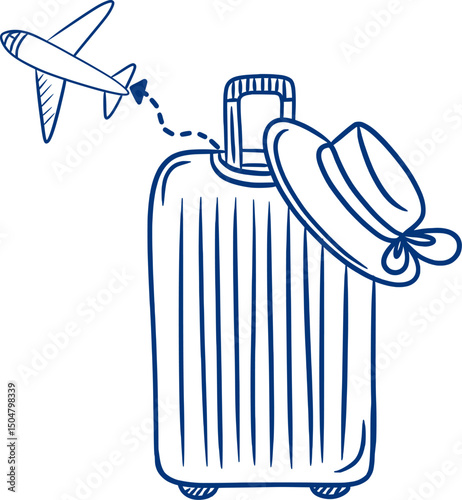 Air travel icon. Tour and travel