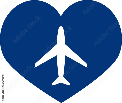 Travel icon. Vector of tour and travel. Tourism and travelling. Air travel
