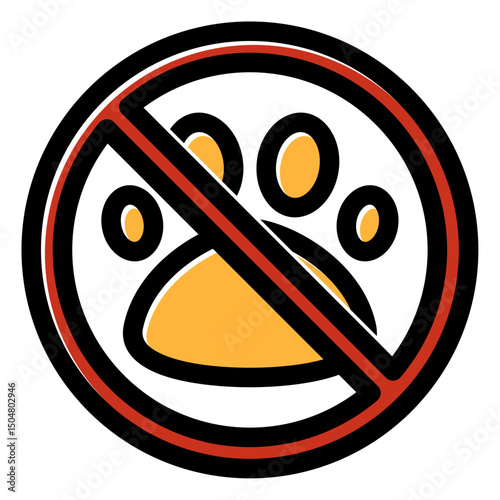 no pet enter icon