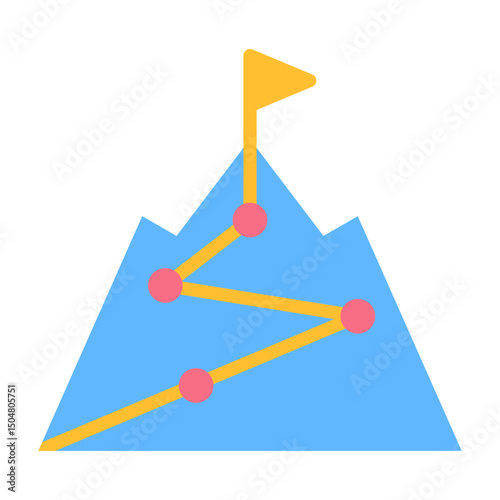Success Map Icon
