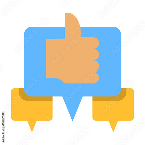 Reflective Feedback Icon