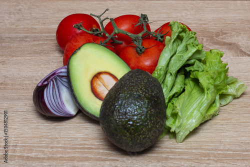 resh, vibrant medley of healthy vegetables.