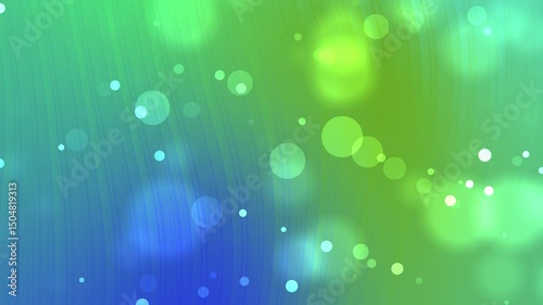 Blurred green and blue background with bokeh