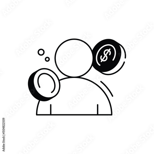 Funds Icon vector