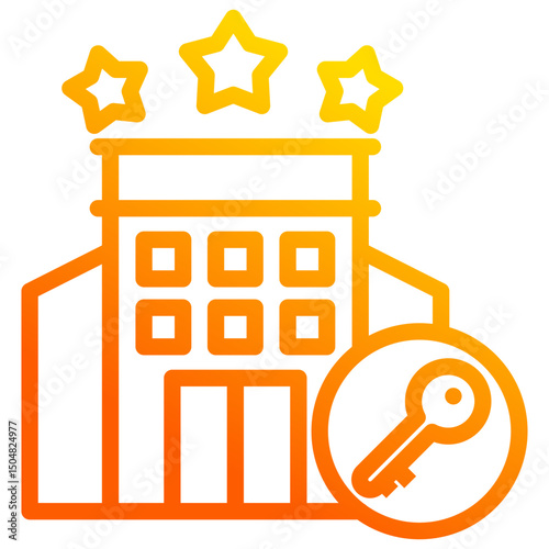 Hotel Booking Icon