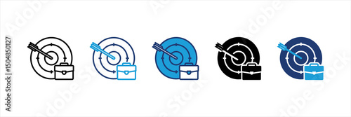Target Multi Style Icon Set