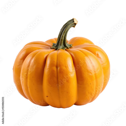 Wallpaper Mural Sun-kissed orange pumpkin with a smooth texture and vibrant color, perfect for autumn themes. great for holiday decorations or harvest visuals. Torontodigital.ca