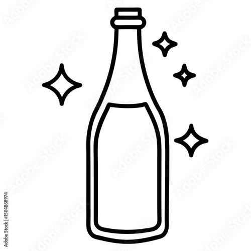 Sparkling-bottle-icon  