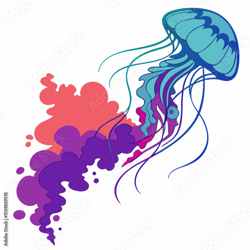 Color Cloud – Fluid Ink Explosion in Water