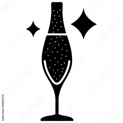 Glitter-champagne-icon 