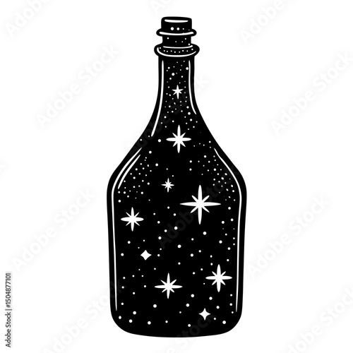 Golden-sparkle-bottle