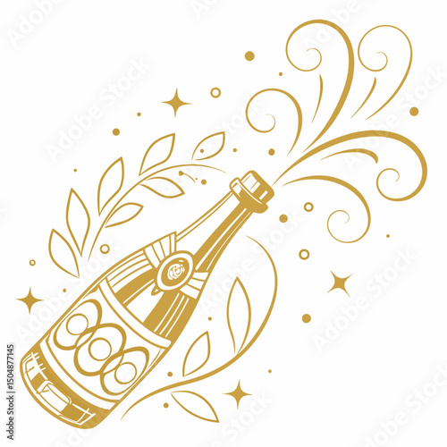 Golden-sparkle-bottle