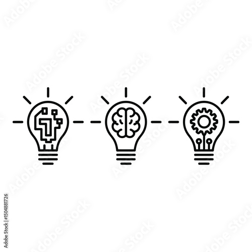 Illustrating the Evolution of Ideas from Artificial Intelligence to Human Brain to Machine Mind with