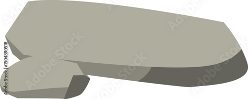 Grey Rocks Illustration