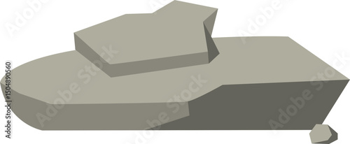 Grey Rocks Illustration