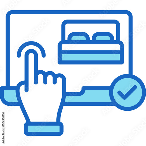 Hotel Booking Icon