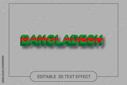 Creative And Colorful 3D Text Design
