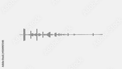 waveform audio. red sound waves white background, Music equalizer, audio waves or sound frequency in lines,
Sound waves meter. White audio waveform, white line audio wave visualization voice record,