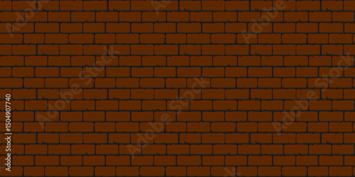 Red brick wall texture background, brick wall texture for interior or exterior design backdrop