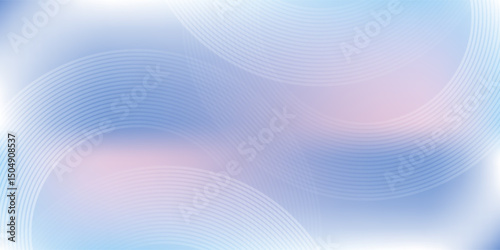 Abstract circle lines on light blue background. eps 10 illustration
