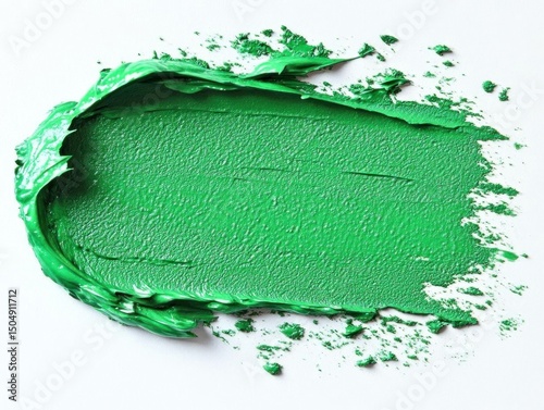 Green paint texture background abstract art design photo