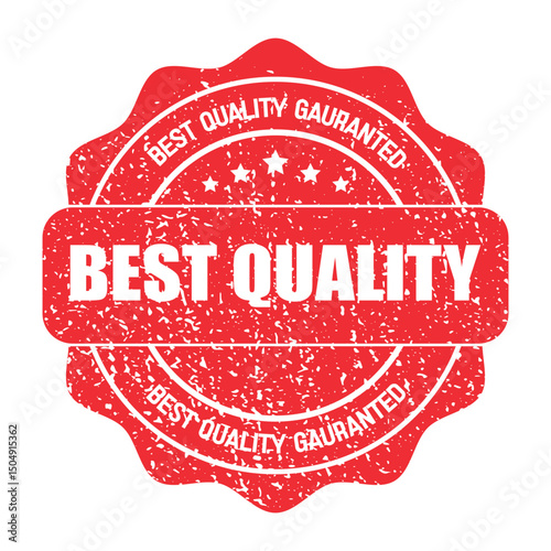 Red grunge stamp Best Quality Guaranteed