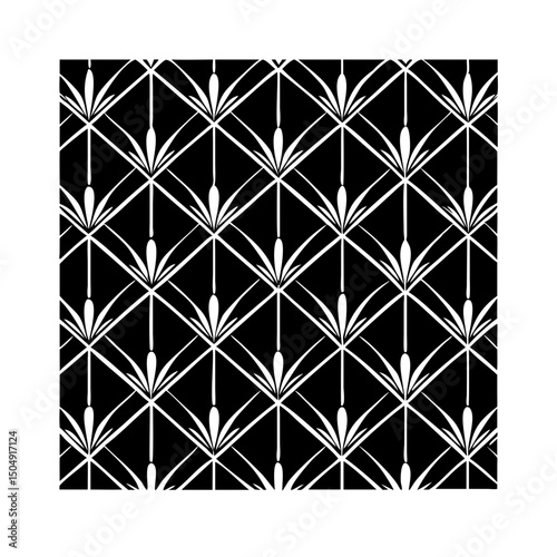 Modern floral art deco seamless pattern. Vector damask illustration with leaves. Decorative botanical background.Vector gold leaf pattern. Floral luxury wallpaper, art deco botanical illustration.	